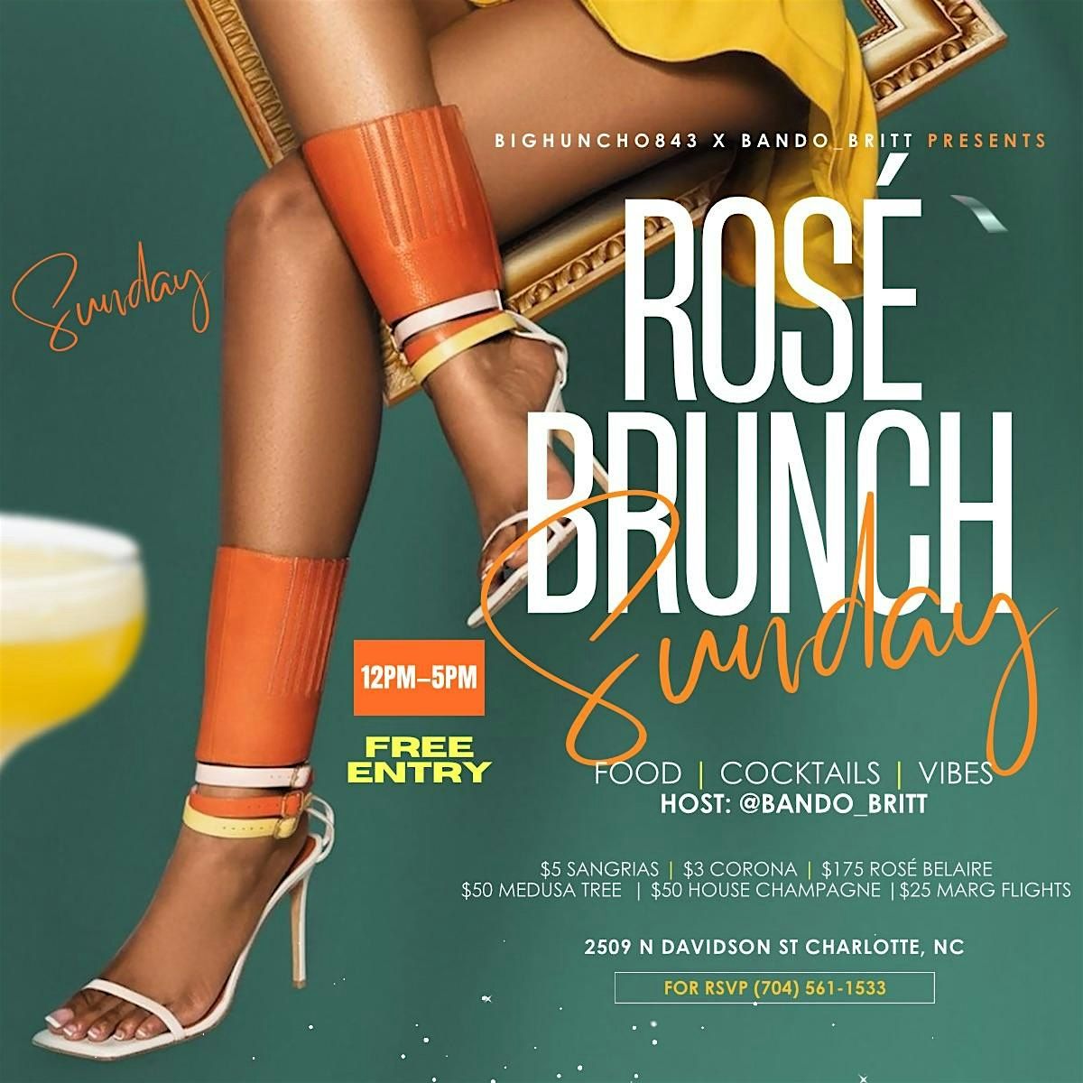 Rosé Brunch | Event in Charlotte | AllEvents
