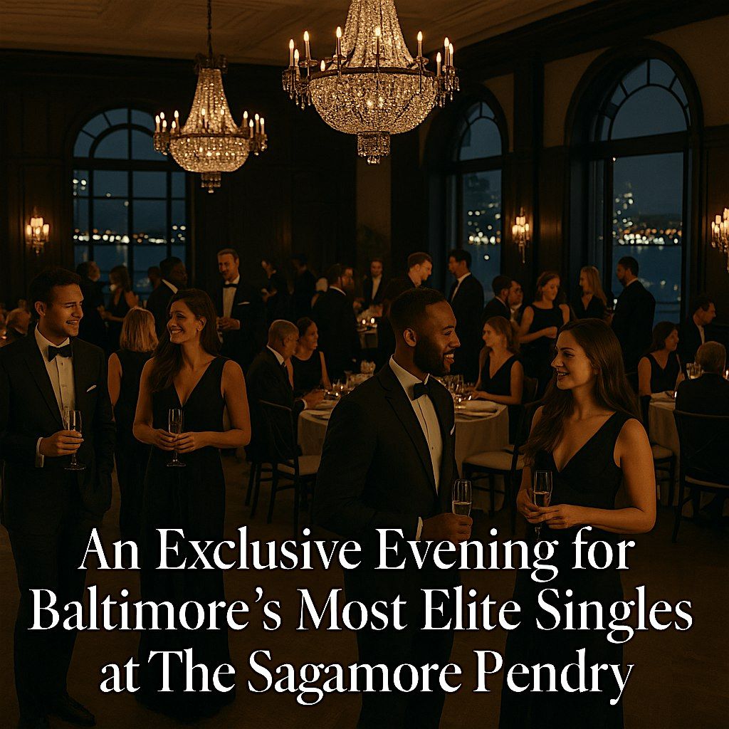 Exclusive Evening for Baltimore’s Most Elite Singles The Sagamore Pendry, 7 June | Event in Baltimore | AllEvents
