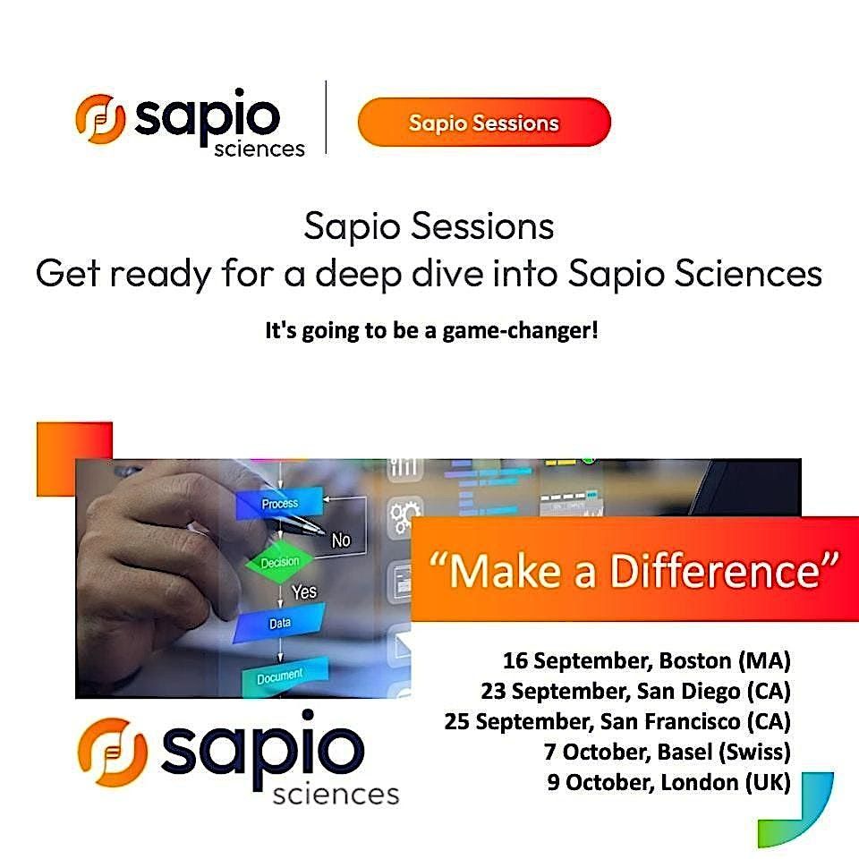Sapio Sessions - San Diego (CA), 23 September | Event in San Diego | AllEvents