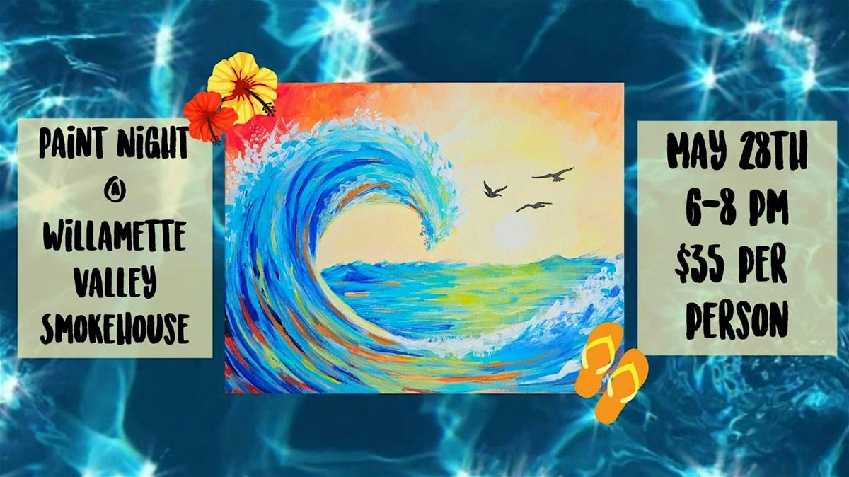 Paint Night at  Willamette Valley Smokehouse, 28 May | Event in Salem | AllEvents