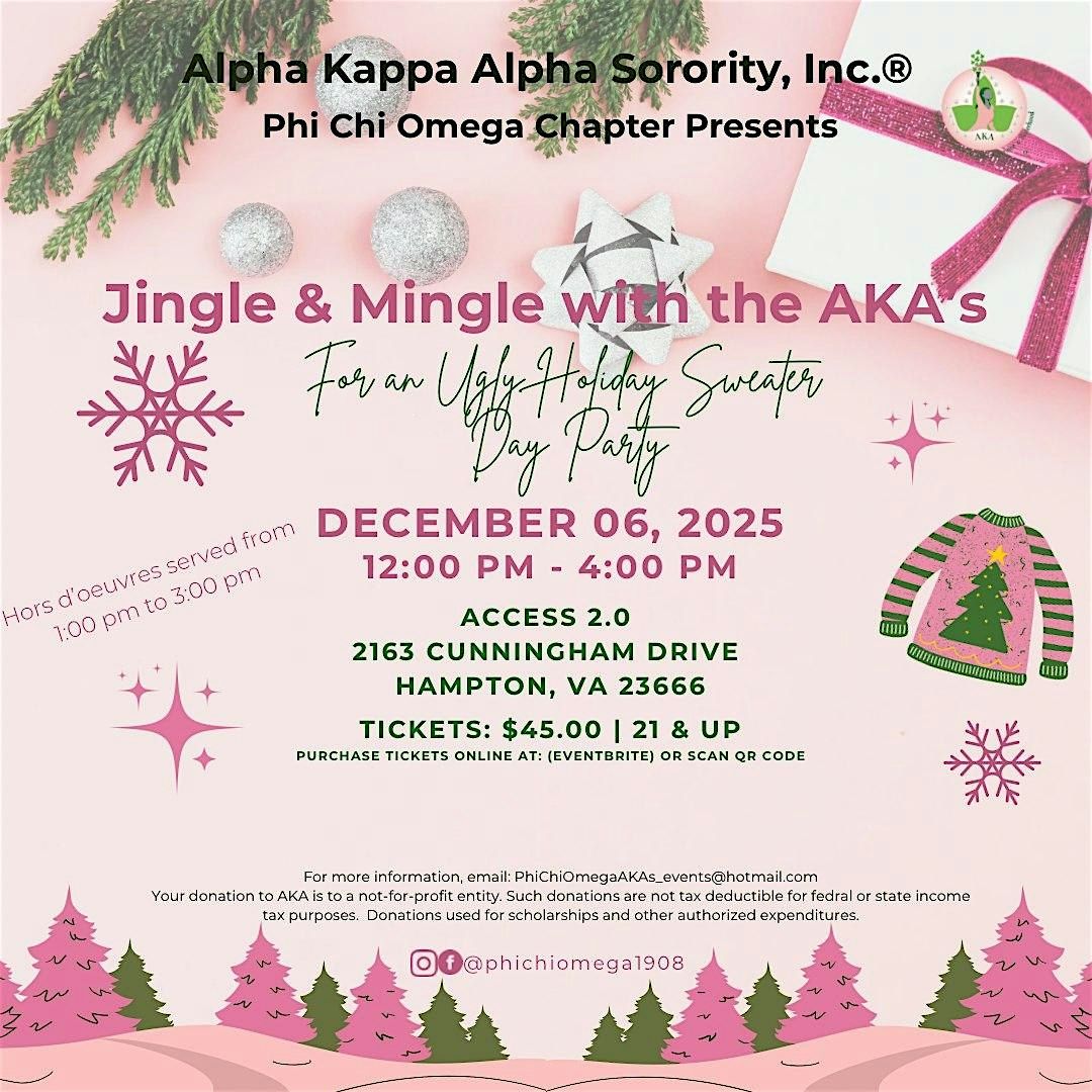 Jingle & Mingle with the AKA's, 6 December | Event in Hampton | AllEvents