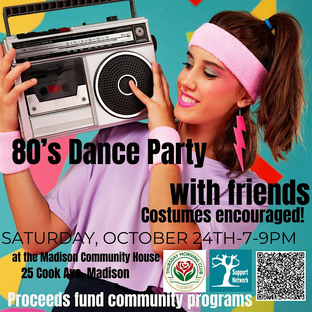 80s Dance Party with the Thursday Morning Club!, 24 October | Event in Madison | AllEvents