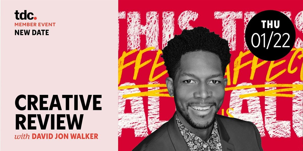 TDC Meet-Up with David Jon Walker, 22 January | Event in New York | AllEvents