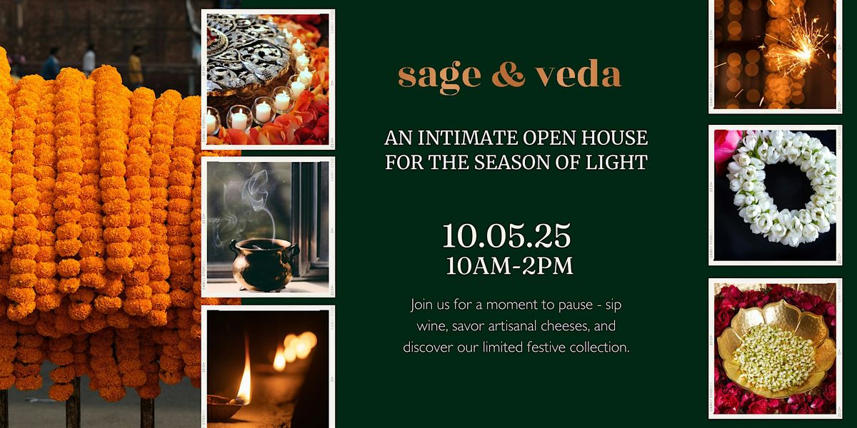 Sage & Veda Open House: Ritual, Light & Festive Glow, 5 October | Event in Los Altos | AllEvents