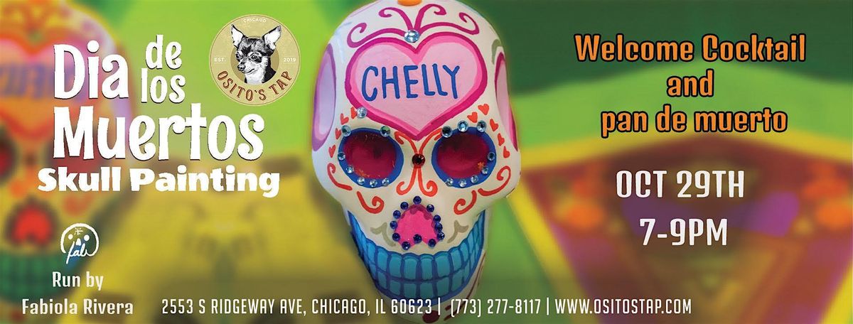 Día de los Muertos: Skull Painting at Osito’s Tap, 29 October | Event in Chicago | AllEvents