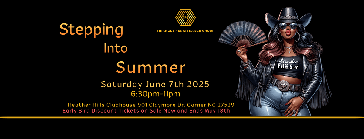 Stepping Into Summer, 7 June | Event in Garner | AllEvents