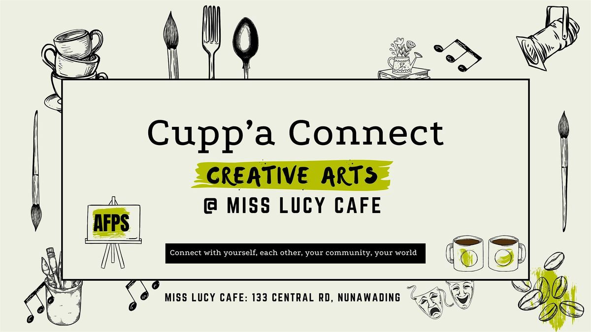 Cuppa Connect: Art, Conversation & Community | Event in Nunawading | AllEvents
