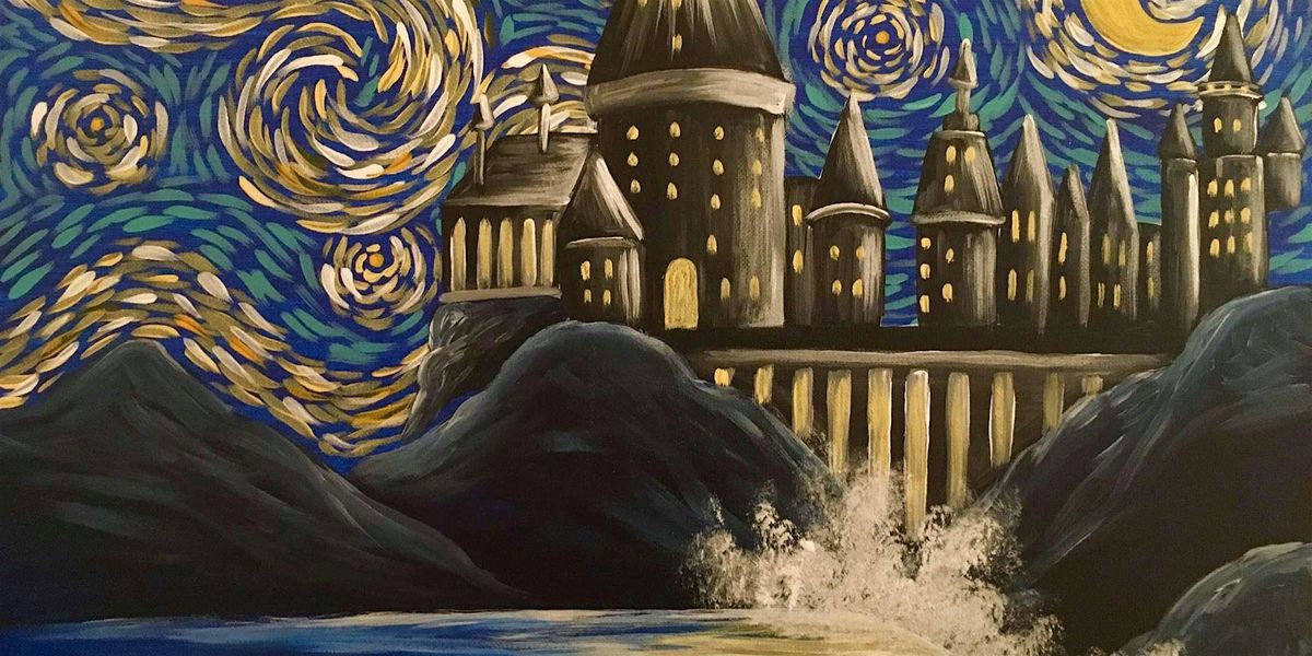 Starry Night Wizards Castle - Paint and Sip by Classpop!™, 23 May | Event in Lexington | AllEvents