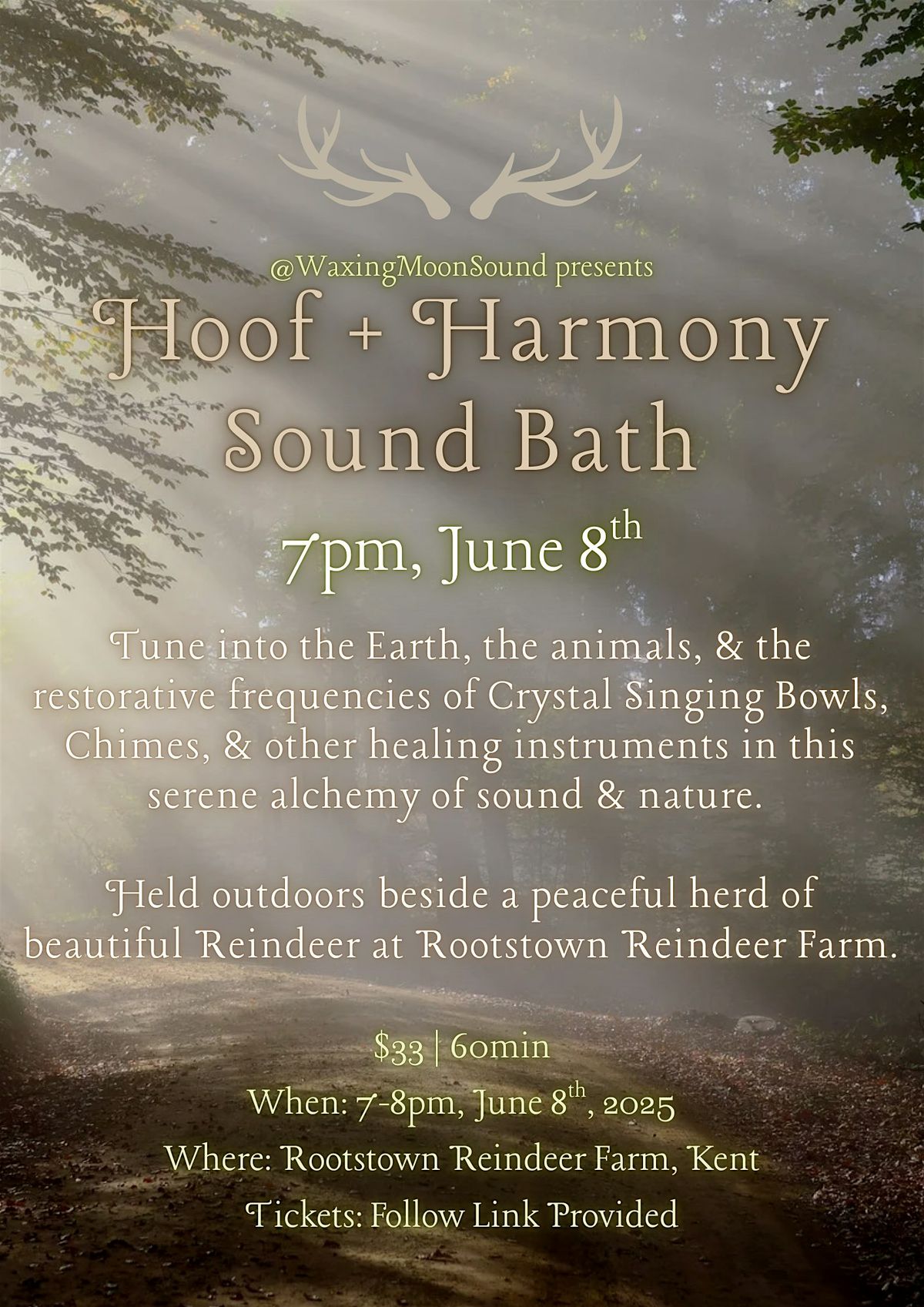 Hoof + Harmony Sound Bath, 8 June | Event in Kent | AllEvents
