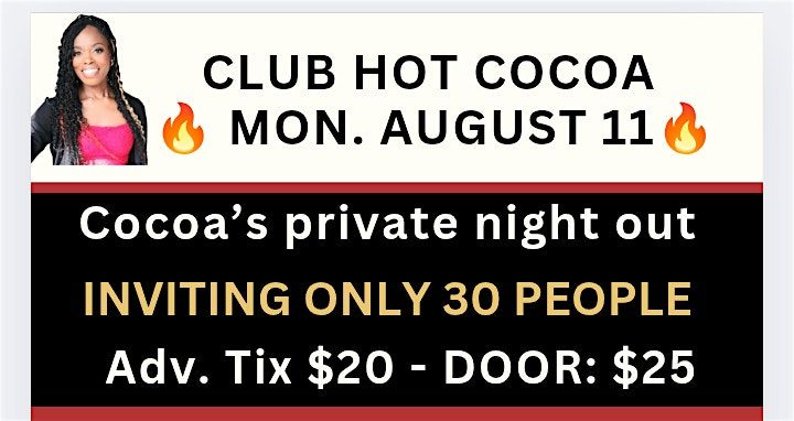 Club Hot Cocoa | August 11 | Enjoy a  night out with Designer Hot Cocoa, 11 August | Event in Brooklyn | AllEvents