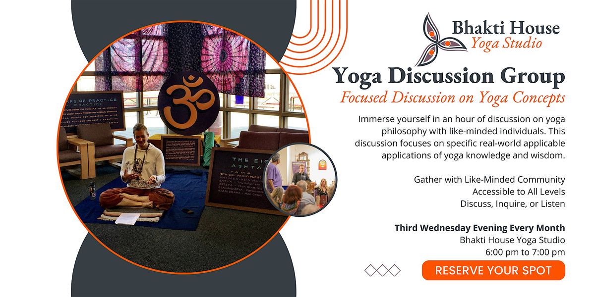 Yoga Discussion Group | Event in Grand Junction | AllEvents
