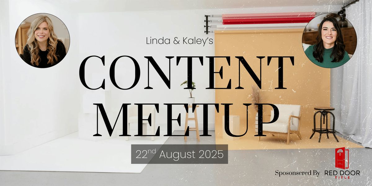 Content Creation Meetup for Entrepreneurs, 22 August | Event in Orlando | AllEvents