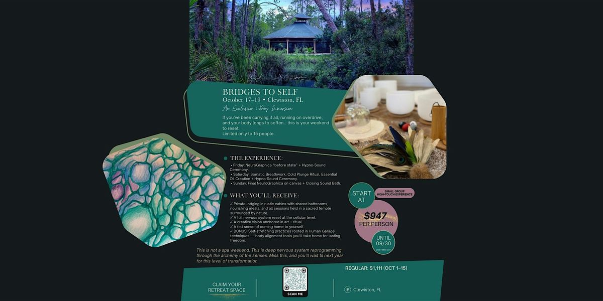 BRIDGES TO SELF (October 17-19,2025), 17 October | Event in Clewiston | AllEvents