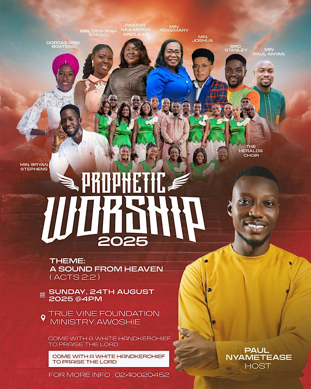 Prophetic Worship 2025, 24 August | Event in Accra | AllEvents