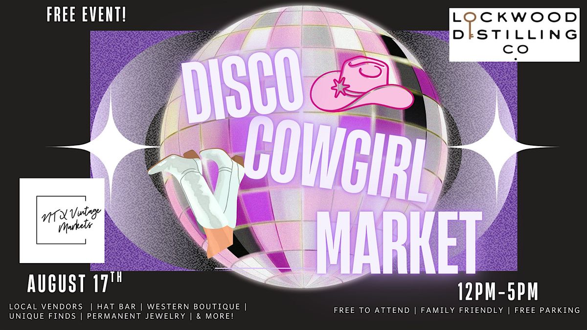 Disco Cowgirl Pop Up, 17 August | Event in Richardson | AllEvents
