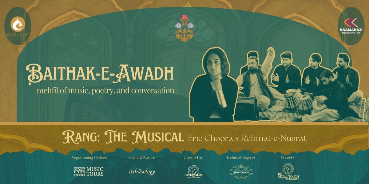 Baithak-E-Awadh, 6 September | Event in Lucknow | AllEvents