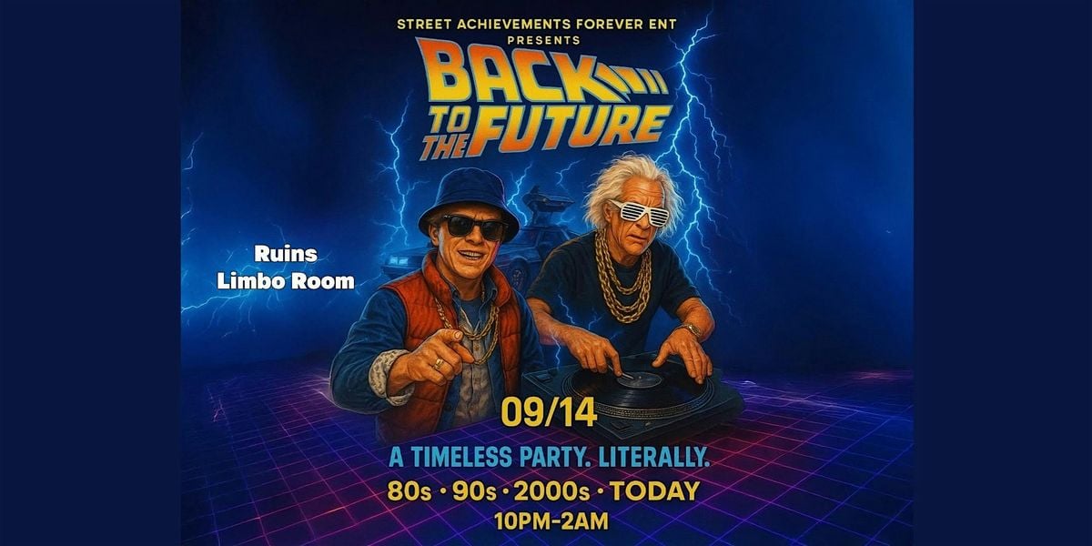 Back To The Future, 14 September | Event in Dallas | AllEvents