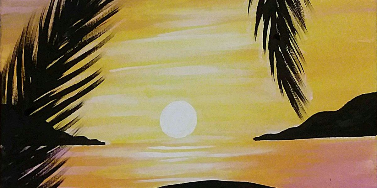 Tropical Sunset - Paint and Sip by Classpop!™, 3 July | Event in Elk Grove | AllEvents