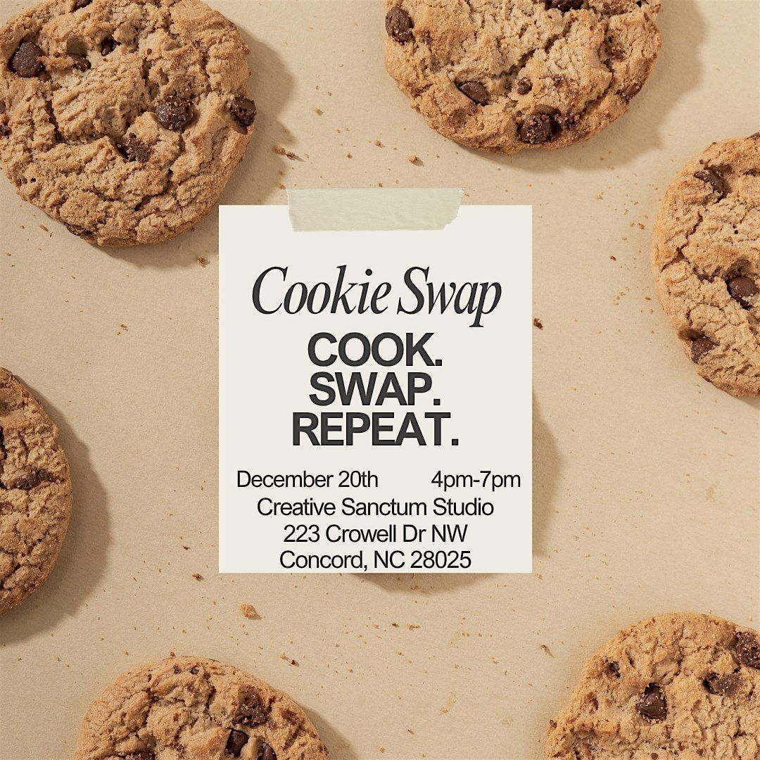 Cook. Swap. Repeat.  Cookie Swap, 20 December | Event in Concord | AllEvents