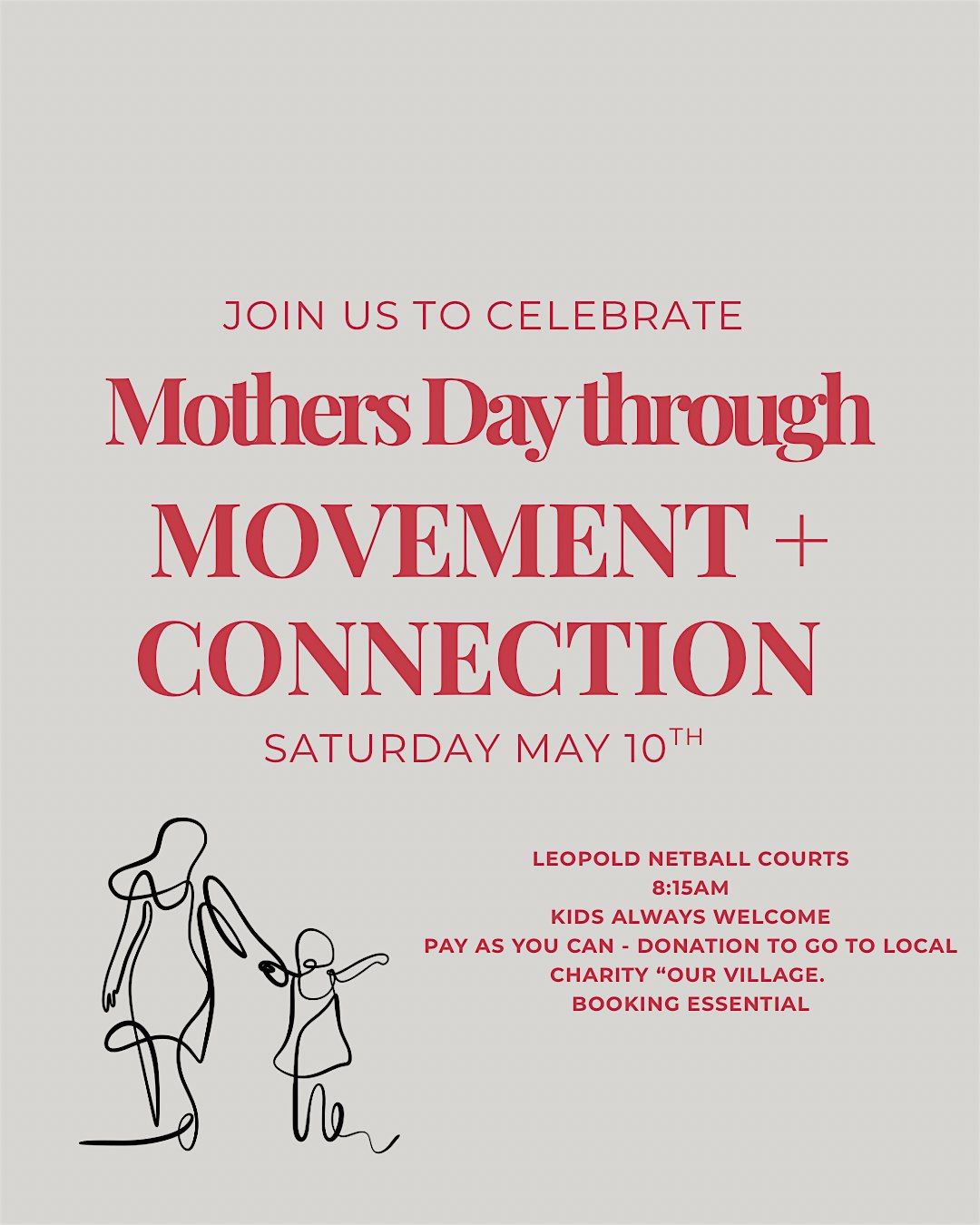 Movement for Mums, 10 May | Event in Geelong | AllEvents