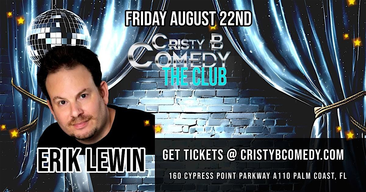 Friday night Comedy with ERIK LEWIN, 22 August | Event in Palm Coast | AllEvents