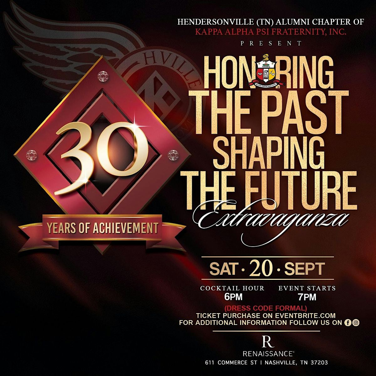 Hendersonville (TN) Alumni Chapter 30th Anniversary Celebration, 20 September | Event in Nashville | AllEvents