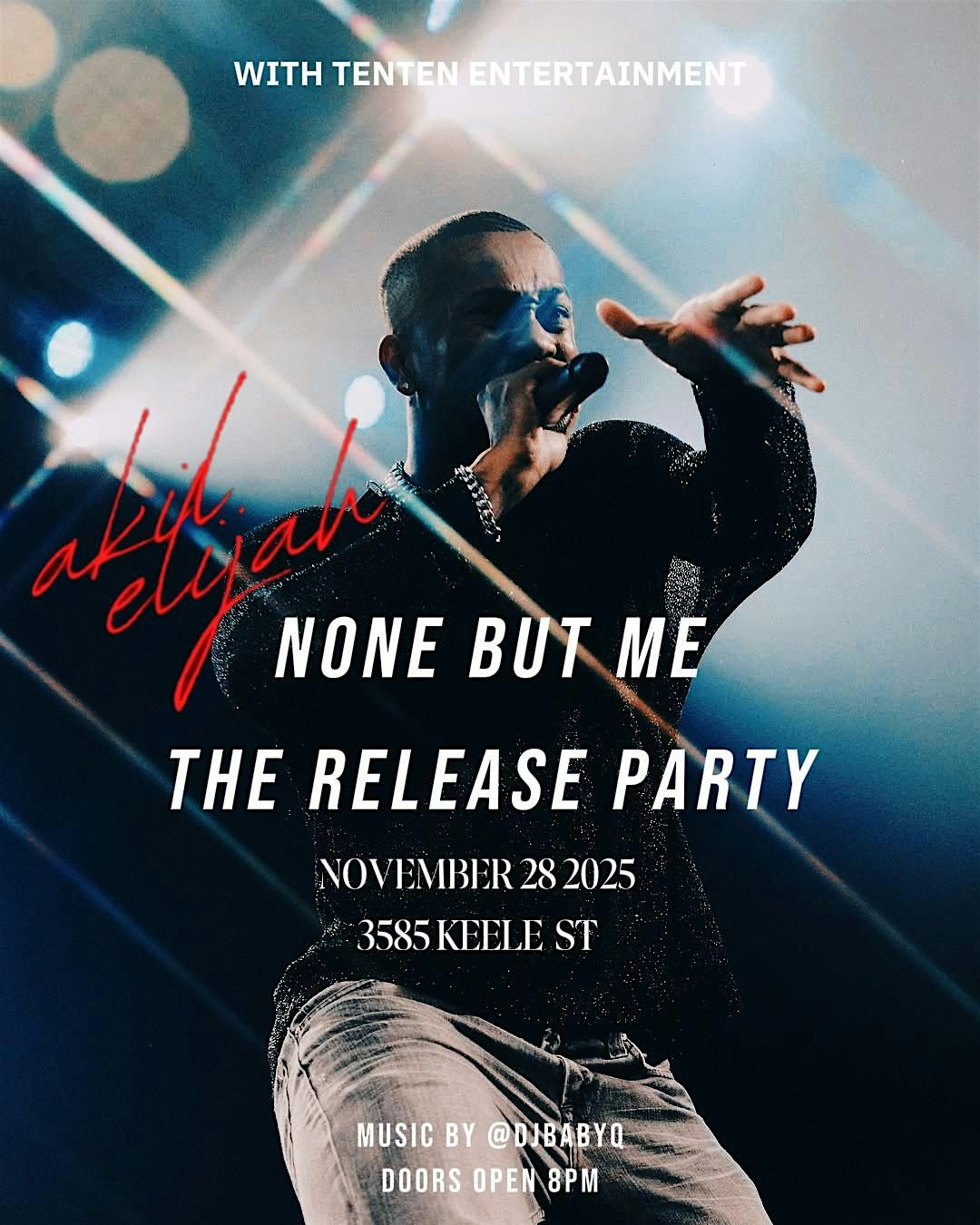 NONE BUT ME | THE RELEASE PARTY, 28 November | Event in Toronto | AllEvents