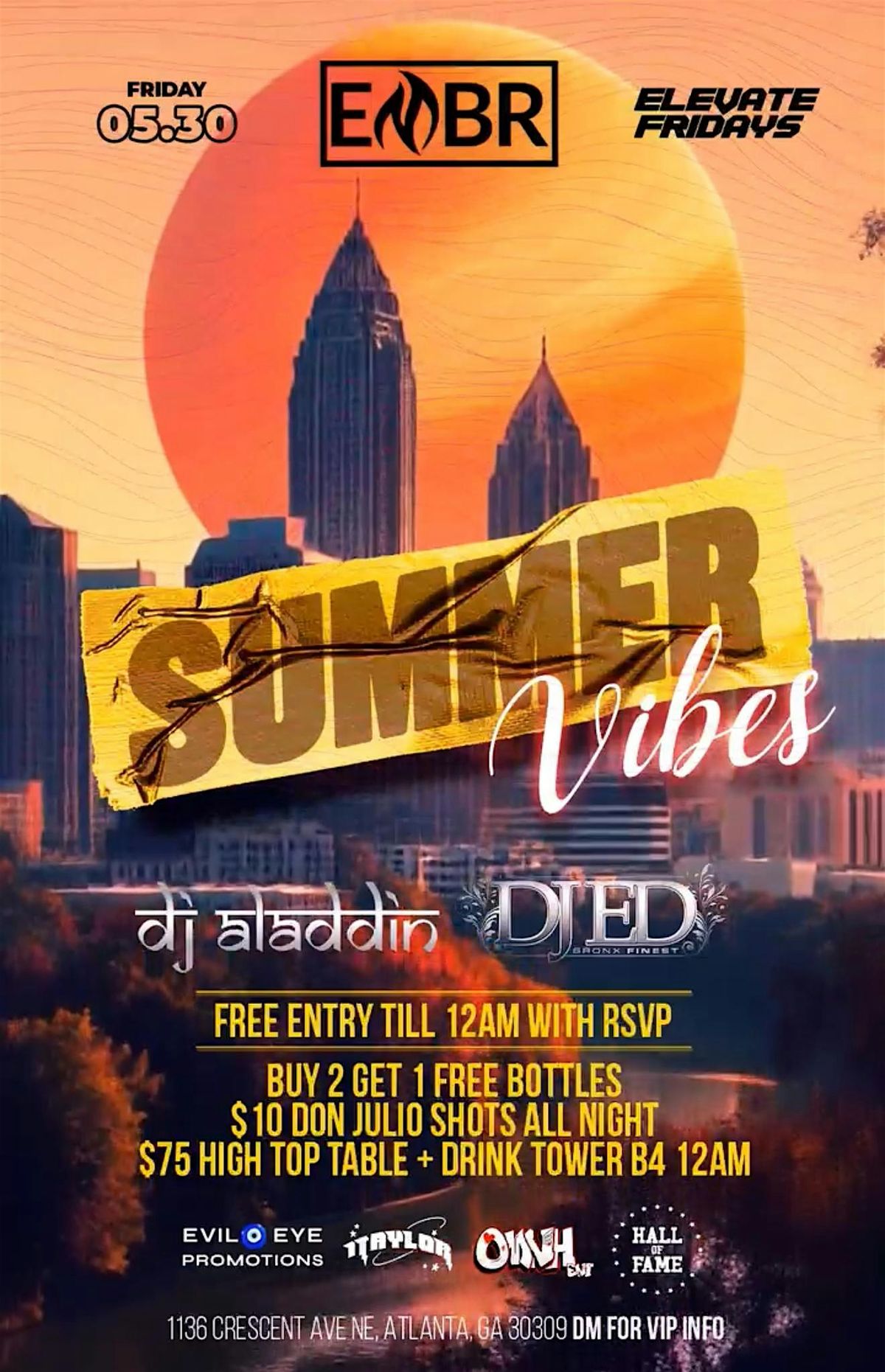 FAME FRIDAY AT EMBR LOUNGE, 4 July | Event in Atlanta | AllEvents
