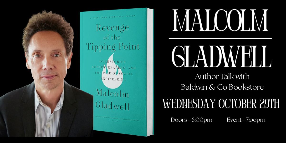 An Insightful Evening with Malcolm Gladwell!, 29 October | AllEvents