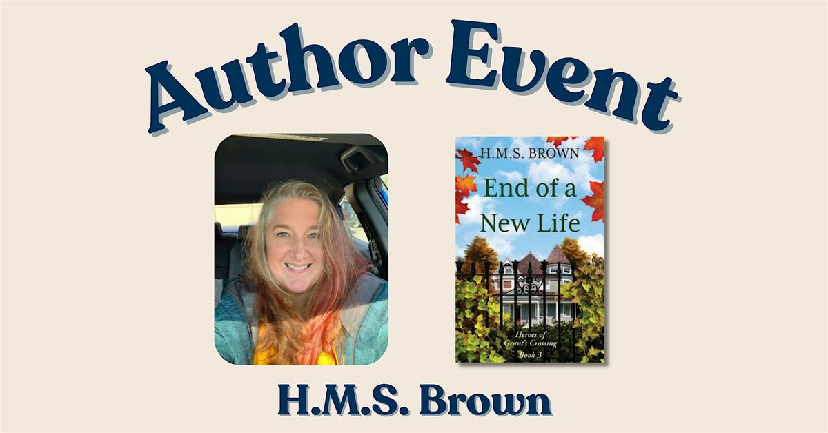 Author Event - H.M.S. Brown, 19 November | Event in Columbus | AllEvents