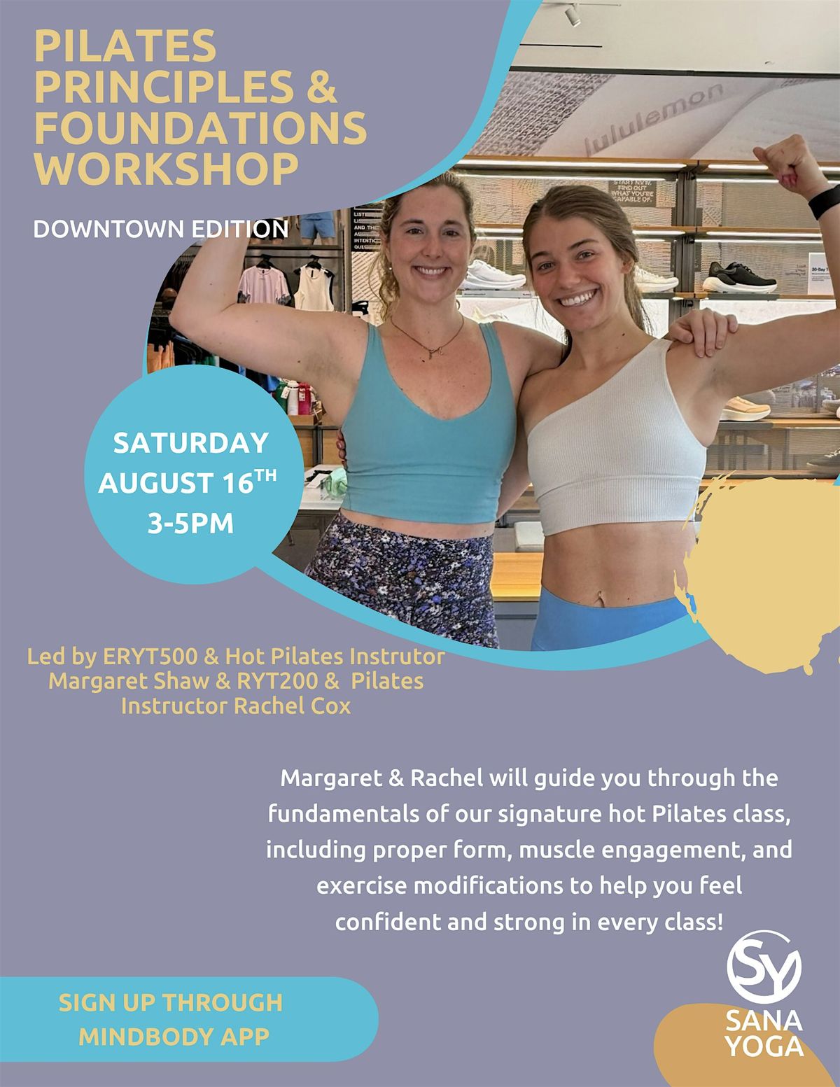 Pilates Principles and Foundations Workshop, 16 August | Event in Memphis | AllEvents