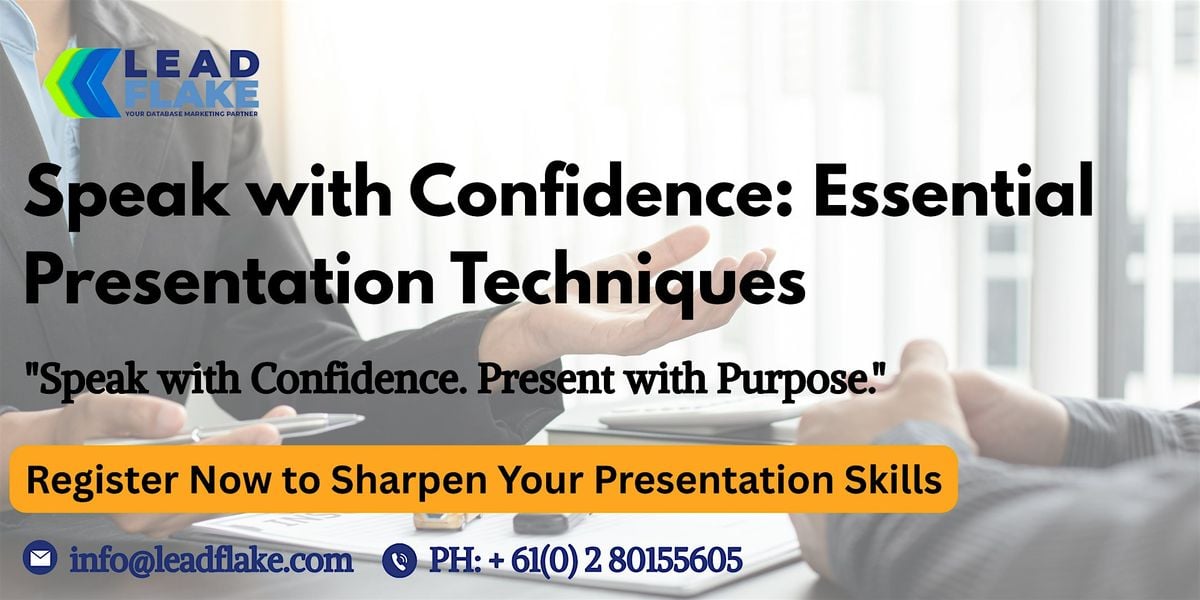 Effective Presentation Techniques Workshop in Shah Alam, 14 July | Event in Shah Alam | AllEvents