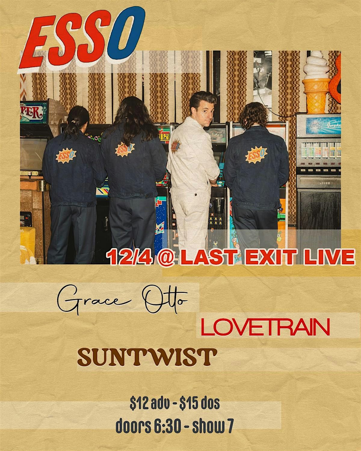 Esso, 4 December | Event in Phoenix | AllEvents