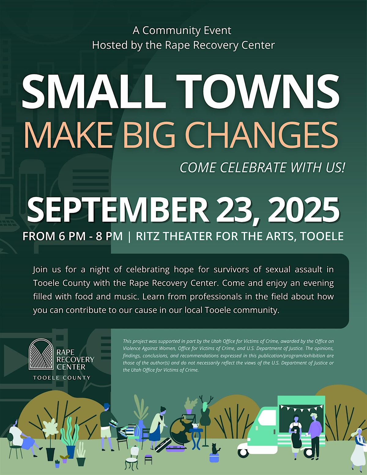 Small Towns Make Big Changes, 23 September | Event in Tooele | AllEvents