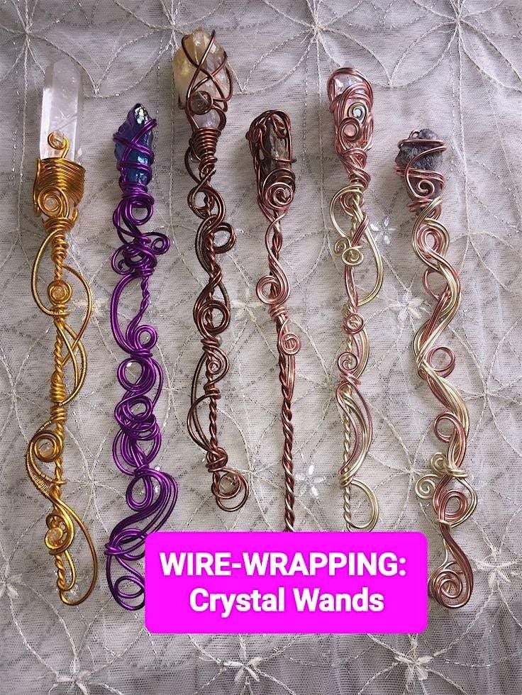WIRE-WRAPPING: CRYSTAL WANDS, 20 August | Event in Monson | AllEvents