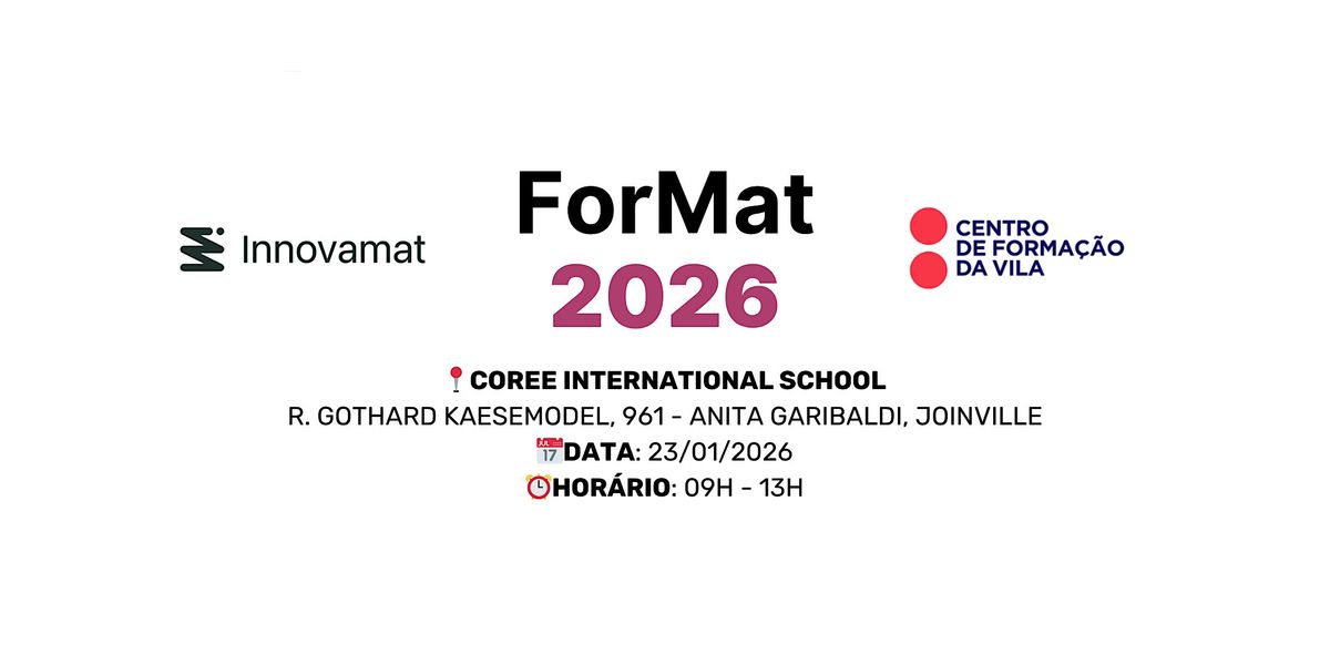 ForMat 2026 - Coree International School, 23 January | Event in Anita Garibaldi | AllEvents