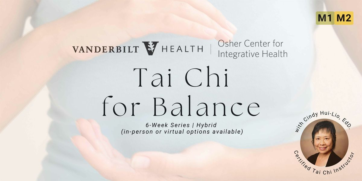 Tai Chi for Balance (M1, M2) | Event in Nashville | AllEvents