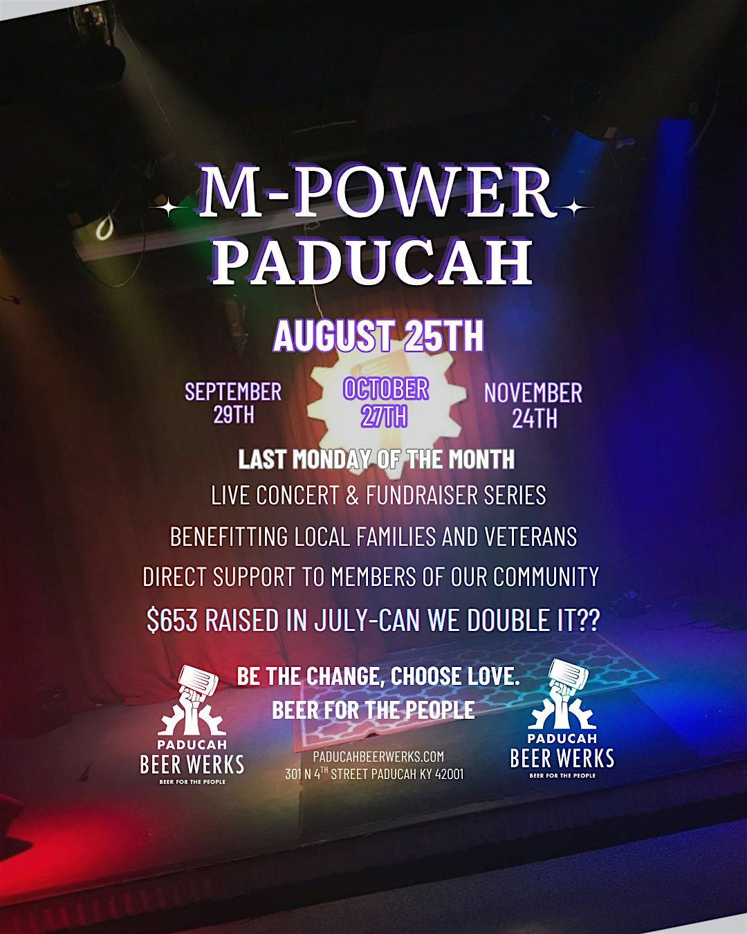 M-POWER PADUCAH, 25 August | Event in Paducah | AllEvents
