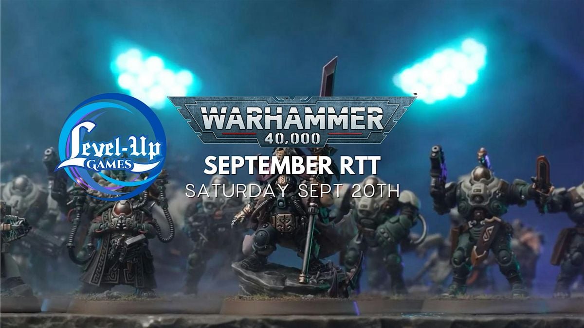 Warhammer 40,000 - September RTT - DULUTH, 20 September | Event in Duluth | AllEvents