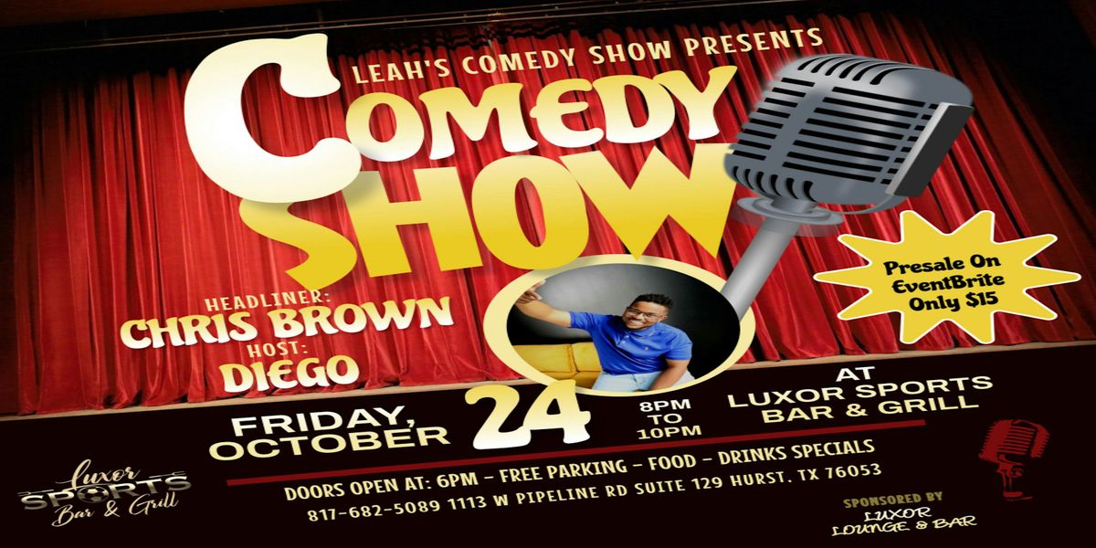 Leah's Comedy Show, 24 October | Event in Hurst | AllEvents