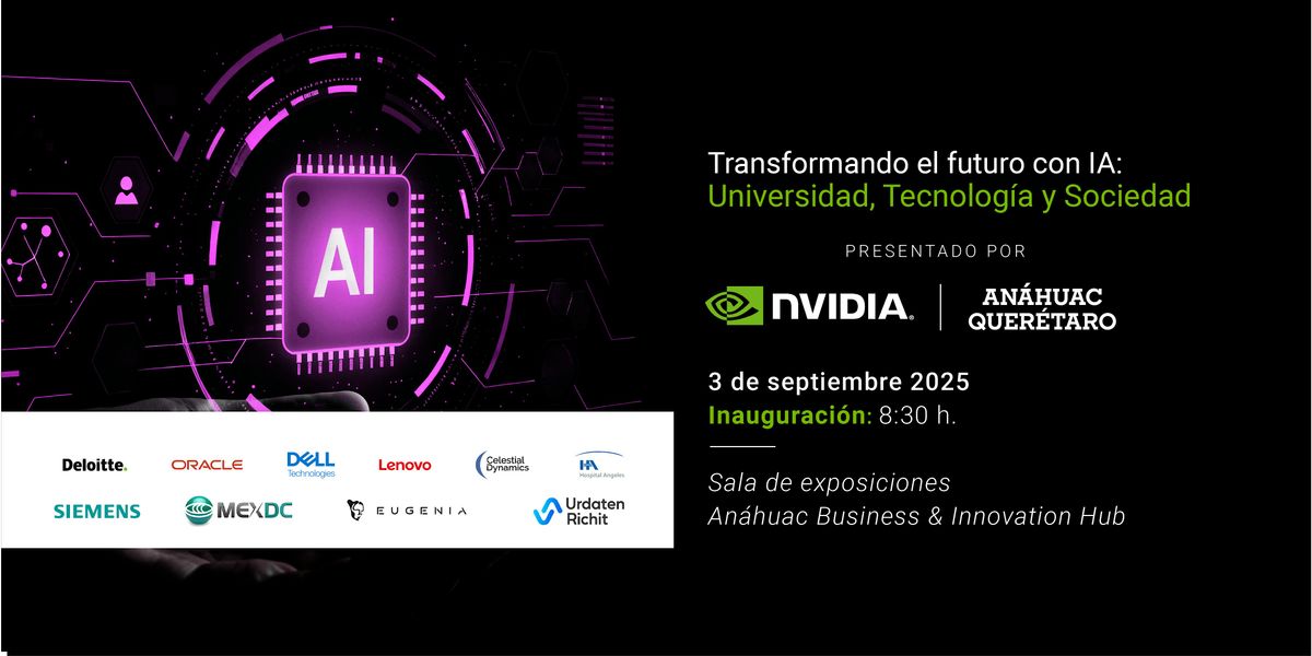 Datacenters como pieza clave de la IA, 3 September | Event in Santiago de Querétaro | AllEvents