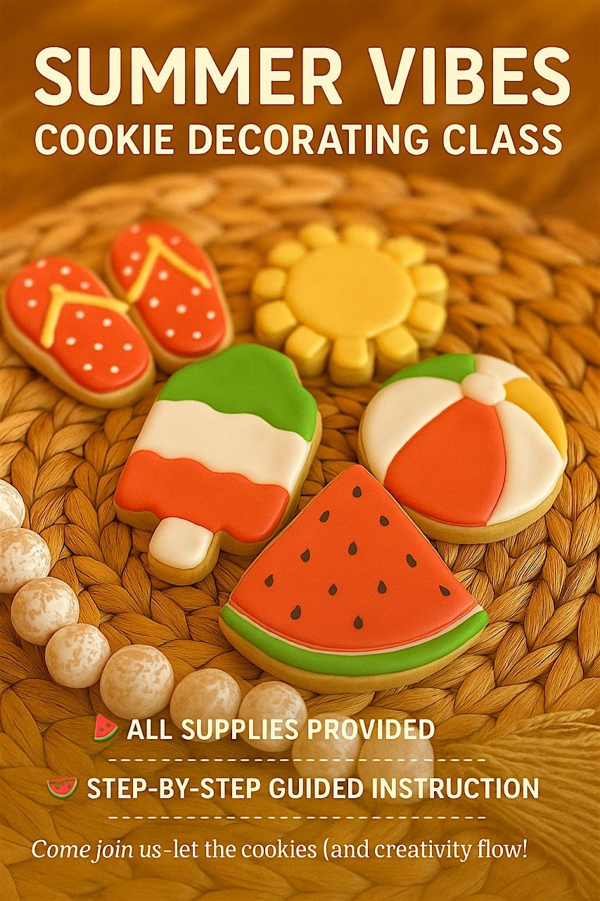 Summer Vibes Cookie Decorating Class, 24 July | Event in Richland | AllEvents