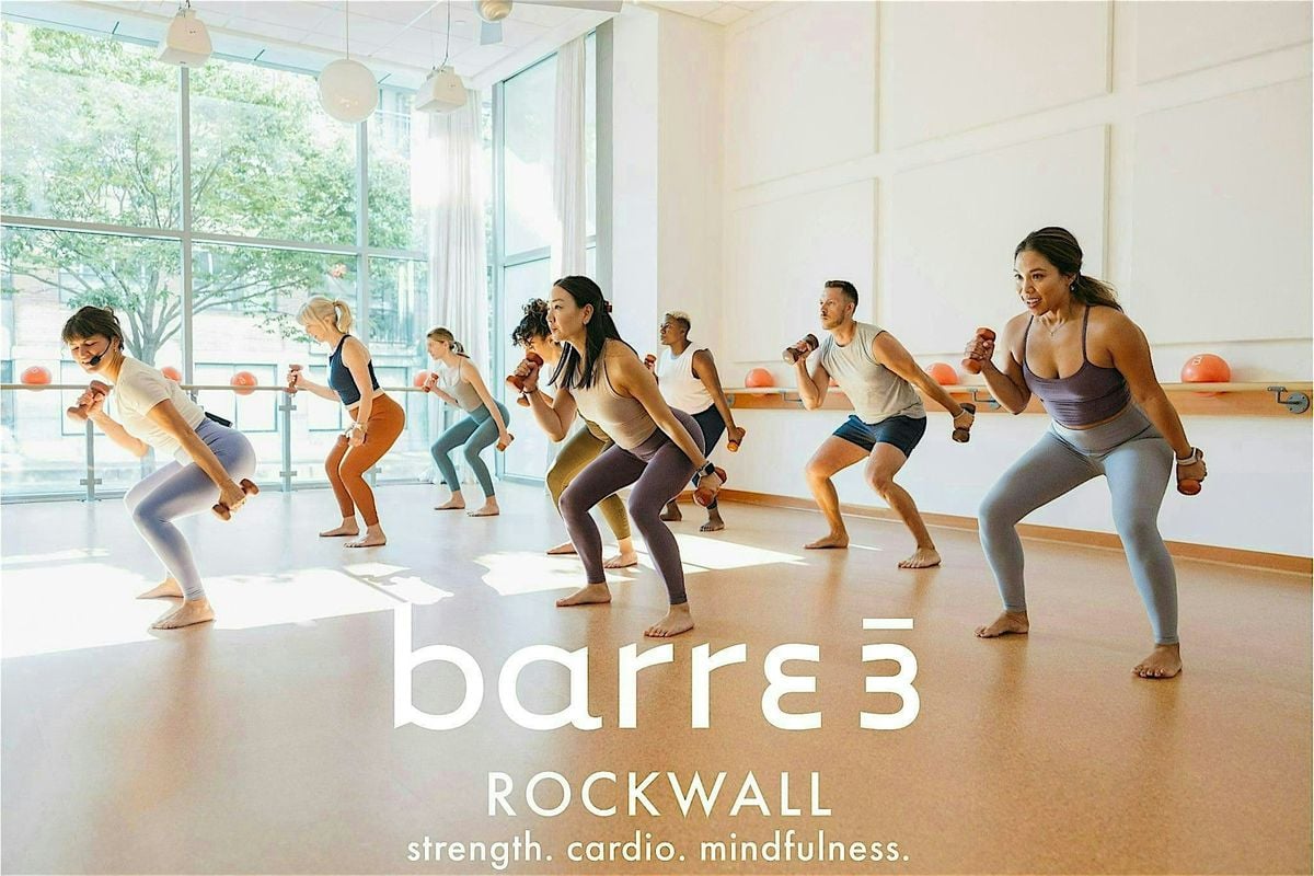 barre3 Rockwall FREE Community Class, 23 August | Event in Rockwall | AllEvents