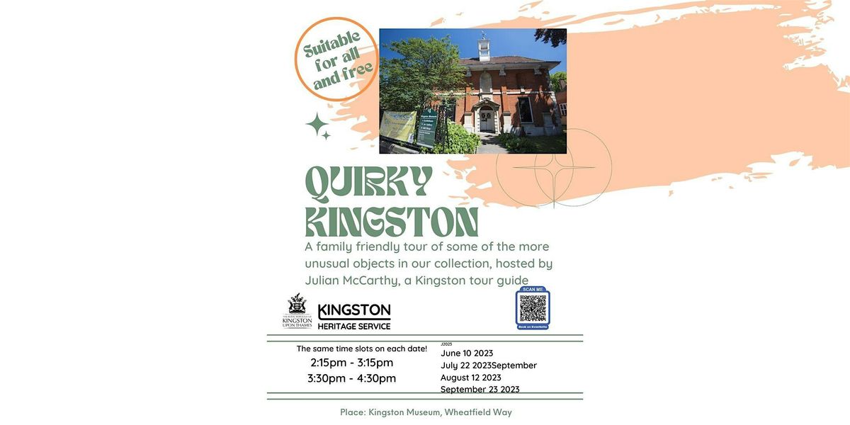 Quirky Kingston - a free tour of Kingston Museum | Event in Kingston upon Thames | AllEvents