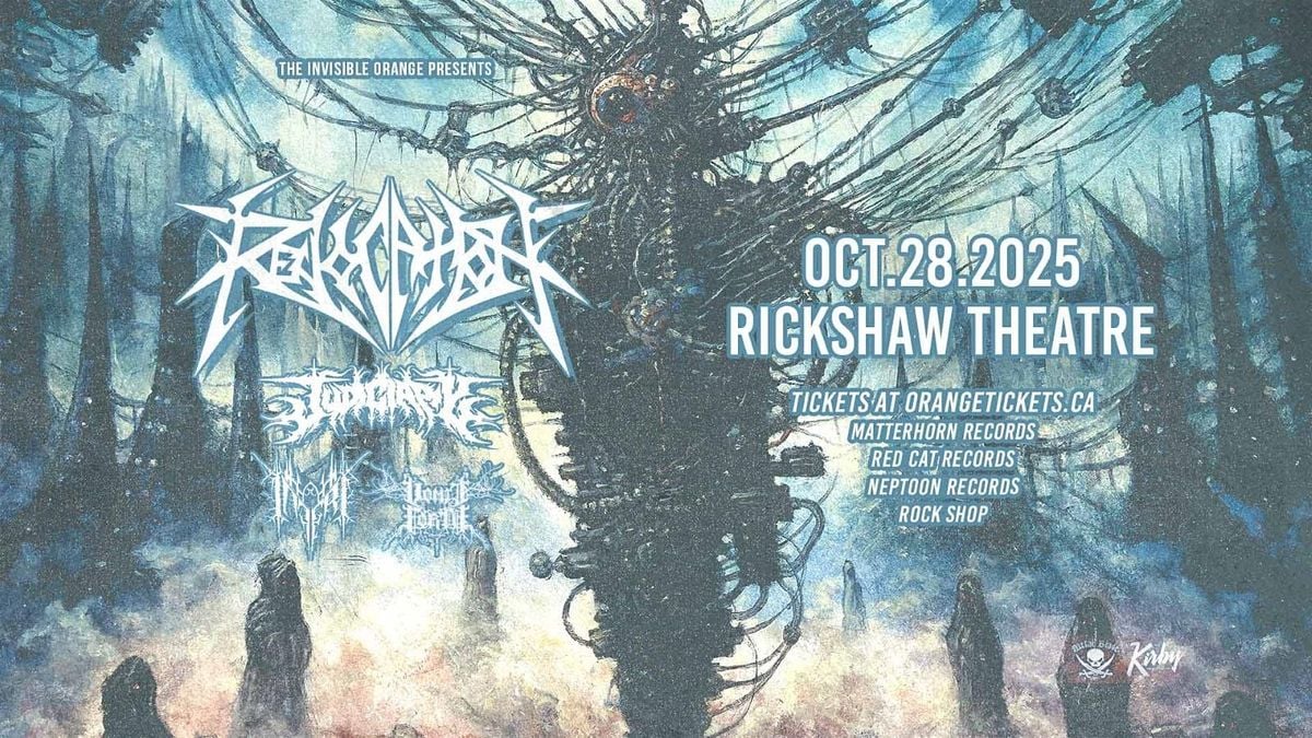 Revocation with guests Judiciary, Inferi, Vomit Forth, 28 October | Event in Vancouver | AllEvents