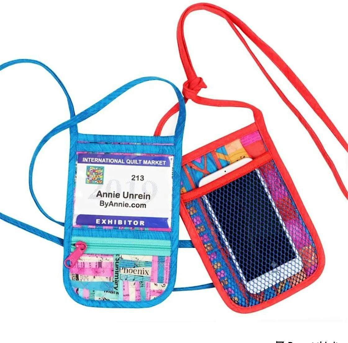 Learn to Sew – CALL ME Name Tag/Cell Phone Bag, Vacuums R Us & Sewing ...