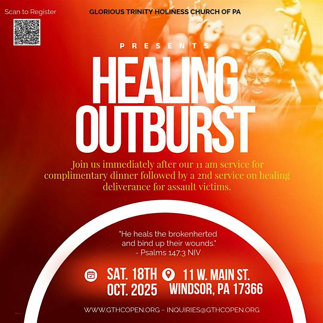 Healing & Deliverance Service for Assault Victims with Dinner, 18 October | Event in Windsor | AllEvents