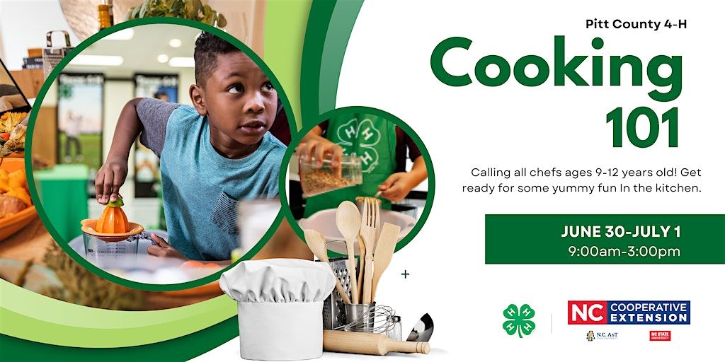 4-H Cooking 101 Camp, 30 June | Event in Greenville | AllEvents