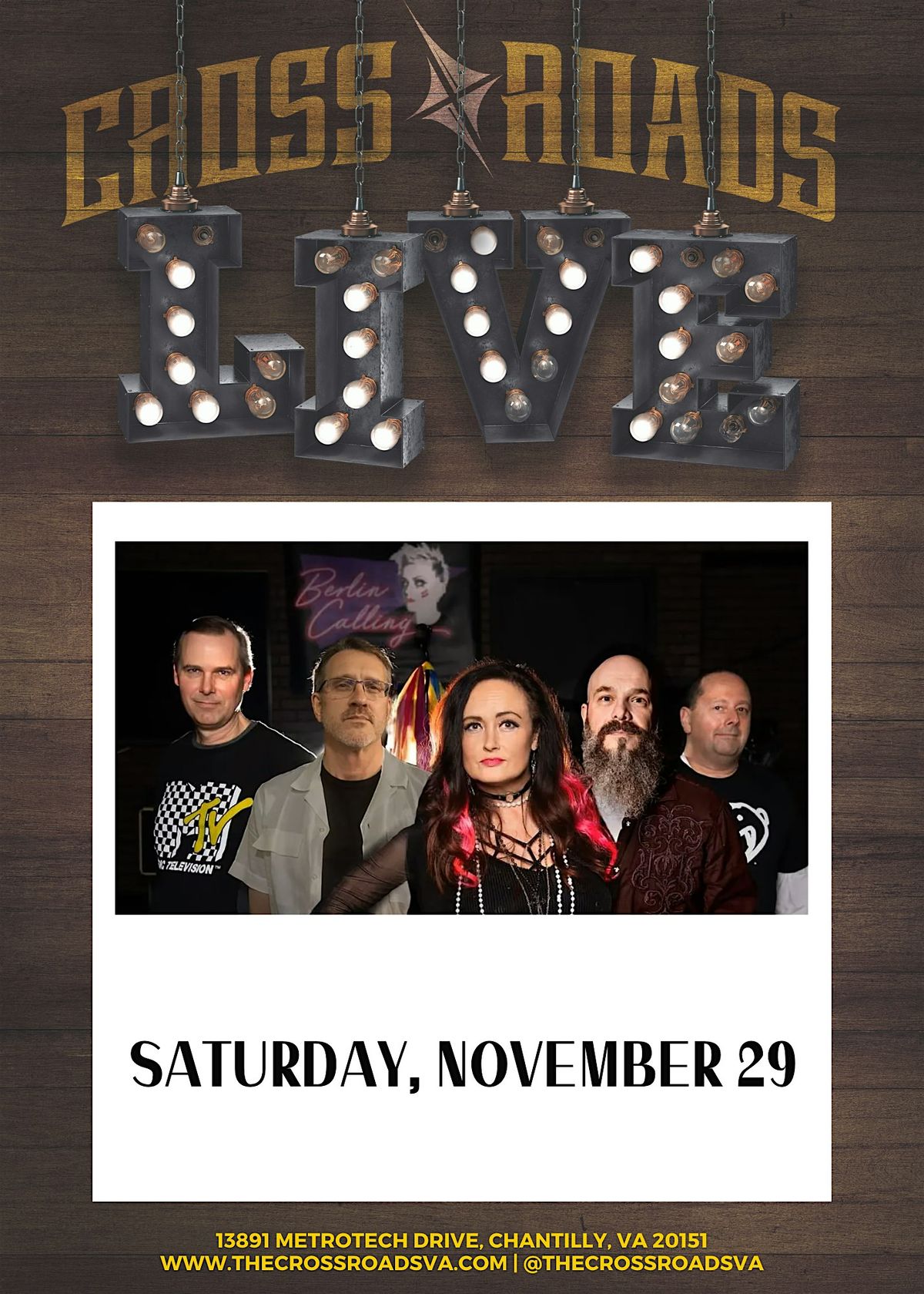 Crossroads Live Presents: Berlin Calling | Event in Chantilly | AllEvents