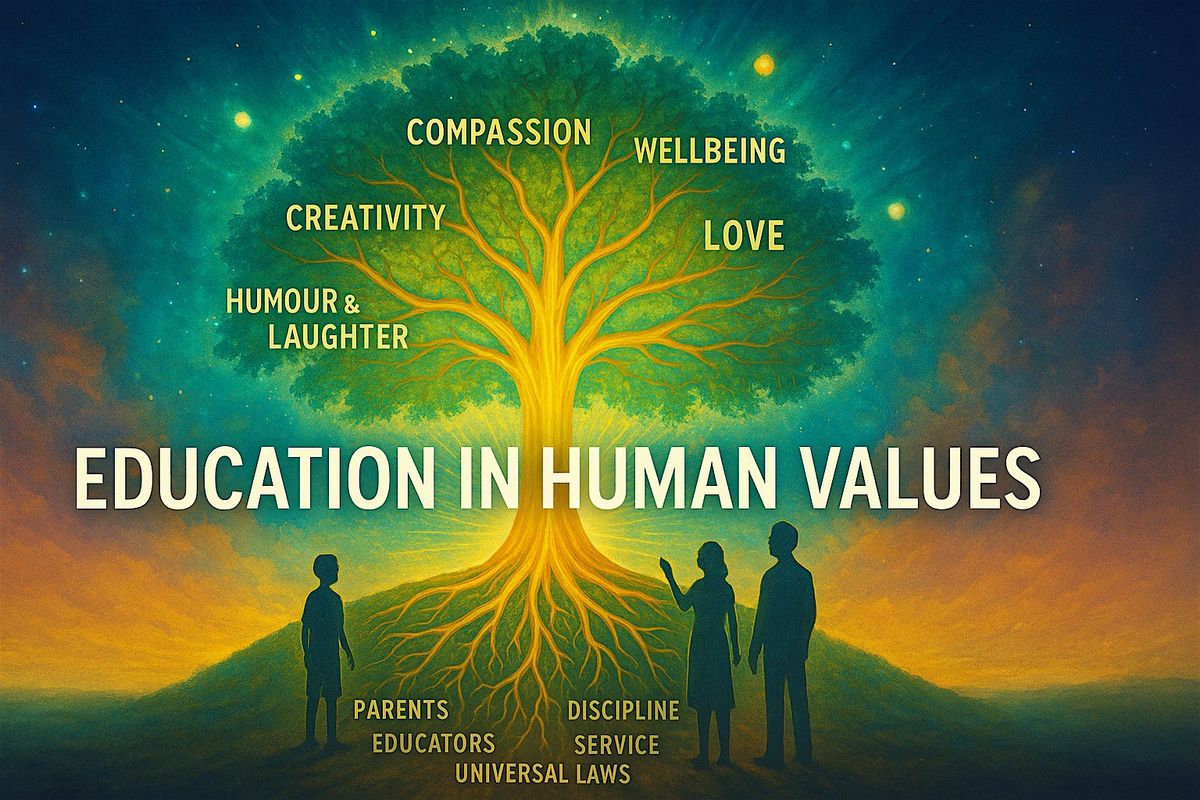 EDUCATION IN HUMAN VALUES, 25 February | Event in London | AllEvents